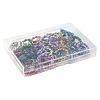44Pcs 11 Colors Aluminum Quick Link Connectors ALUM-FS0001-01-6