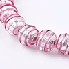 Handmade Silver Foil Glass Lampwork Beads LS-FOIL-G027-01D-2
