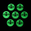 Luminous Frosted Acrylic Beads FACR-T008-02I-3