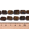 Natural Bronzite Beads Strands G-C098-A39-01-5