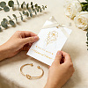 12Pcs Knot Iron Torque Bangles for Women BJEW-JOY0001-09A-3