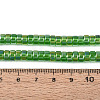 AB Color Plated Transparent Glass Beads Strands GLAA-T026-3x6mm-T08-4