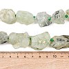 Raw Rough Natural Prehnite Beads Strands LS-G-P528-A05-01A-3