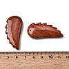 Natural Red Jasper Pendants G-F820-01D-3