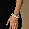 Acrylic Bead Bangles for Women FS-WG59988-01-1