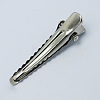 Iron Alligator Hair Clip Findings IFIN-S293-45mm-3