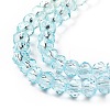 Transparent Glass Beads Strands GLAA-L045-01B-05-5