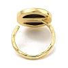 Brass Open Cuff Rings RJEW-K265-05G-4