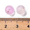 Frosted Transparent Acrylic Beads X1-OACR-F013-13K-3