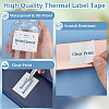 BENECREAT 2 Rolls 2 Styles Rectangle Paper Thermal Printable Label Stickers STIC-BC0001-06-4