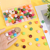 100Pcs Imitation Gemstone Acrylic Beads OACR-SP0001-05A-3