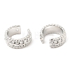 Brass Cuff Earrings EJEW-K251-20P-2