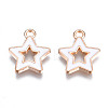 Alloy Enamel Pendants ENAM-S121-027-2