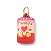 Valentine's Day 304 Stainless Steel Enamel Pendants SA-CBA08A6-07D-G-1