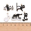 Alloy Enamel Pendants AL-CBADB2B-10G-3
