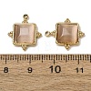 303 Stainless Steel & Cat Eye Pendants CE-CBA1E47-10G-3