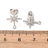 304 Stainless Steel Stud Earrings STAS-K291-13C-P-3