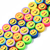 Handmade Polymer Clay Beads Strands CLAY-N008-058-1