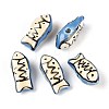 Handmade Porcelain Ceramic Beads PORC-T133-28H-1