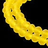 Transparent Glass Beads Strands LS-EGLA-A034-T2mm-MD17-5