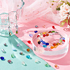  225Pcs 9 Color Opaque & Transparent Glass Beads GLAA-NB0001-64-5