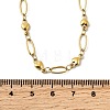 304 Stainless Steel Heart Link Chain Necklaces for Women NJEW-A046-02B-G-5