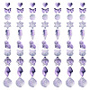 125G Gradient Color Transparent Glass Beads GLAA-TA0003-58B-1