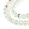 Transparent Glass Beads Strands LS-EGLA-N016-3mm-06-3