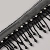 Polyester & Glass Rhinestone & Imitation Pearl Beaded Tassel Ribbon DIY-WH20076-47C-2