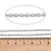 Tarnish Resistant 304 Stainless Steel Cable Chains CHS-R008-10-5