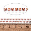 Iron & ABS Plastic Imitation Pearl Tennis Chains CH-Q006-01A-07-3