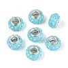 Opaque Resin European Beads RESI-T057-29E-1