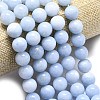 Natural Malaysia Jade Beads Strands G-L645-A01-12mm-16-3