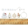 Acrylic Bead DIY Earring Making Kits DIY-FS0006-67D-5