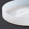 Flat Round LED Art Light Display Base DIY Silicone Molds DIY-C054-04-5