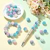40Pcs Imitation Pearl Acrylic Beads OACR-FS0002-89A-07-6