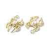 Glass Spider Pendant PALLOY-K001-067G-01-2