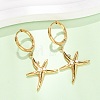 304 Stainless Steel Rhinestone Dangle Hoop Earrings for Women EJEW-F417-01G-02-2