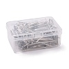 Non-Tarnish Nickel Plated Steel T Pins for Blocking Knitting FIND-D023-01P-04-4