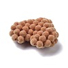 Flocky Resin Woven Beads RESI-F025-02E-2