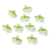 Glass Pendants PALLOY-YW00054-01-1