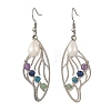 201 Stainless Steel Dangle Earrings for Women EJEW-JE07501-02-3