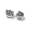 Tibetan Style Alloy European Beads AL-CBA612E-04AS-2