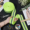 Reflective Polyester Ribbons SRIB-WH0011-475A-1-3