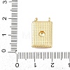 Brass Enamel Pendants KK-L251-01G-D01-3