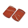 Natural Red Jasper Pendants G-K354-14G-2