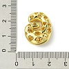 Rack Plating Brass Cubic Zirconia Pendants KK-S378-02G-G-3