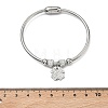 304 Stainless Steel Charm Bangles for Women BJEW-D429-02G-3