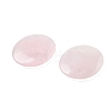 Natural Rose Quartz Cabochons G-A258-01L-2