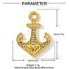 304 Stainless Steel Rhinestone Pendants STAS-OY003-91G-2